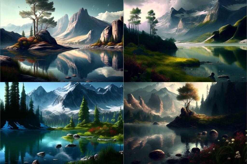 Nature Wallpapers AI generated for free   AI generated free images