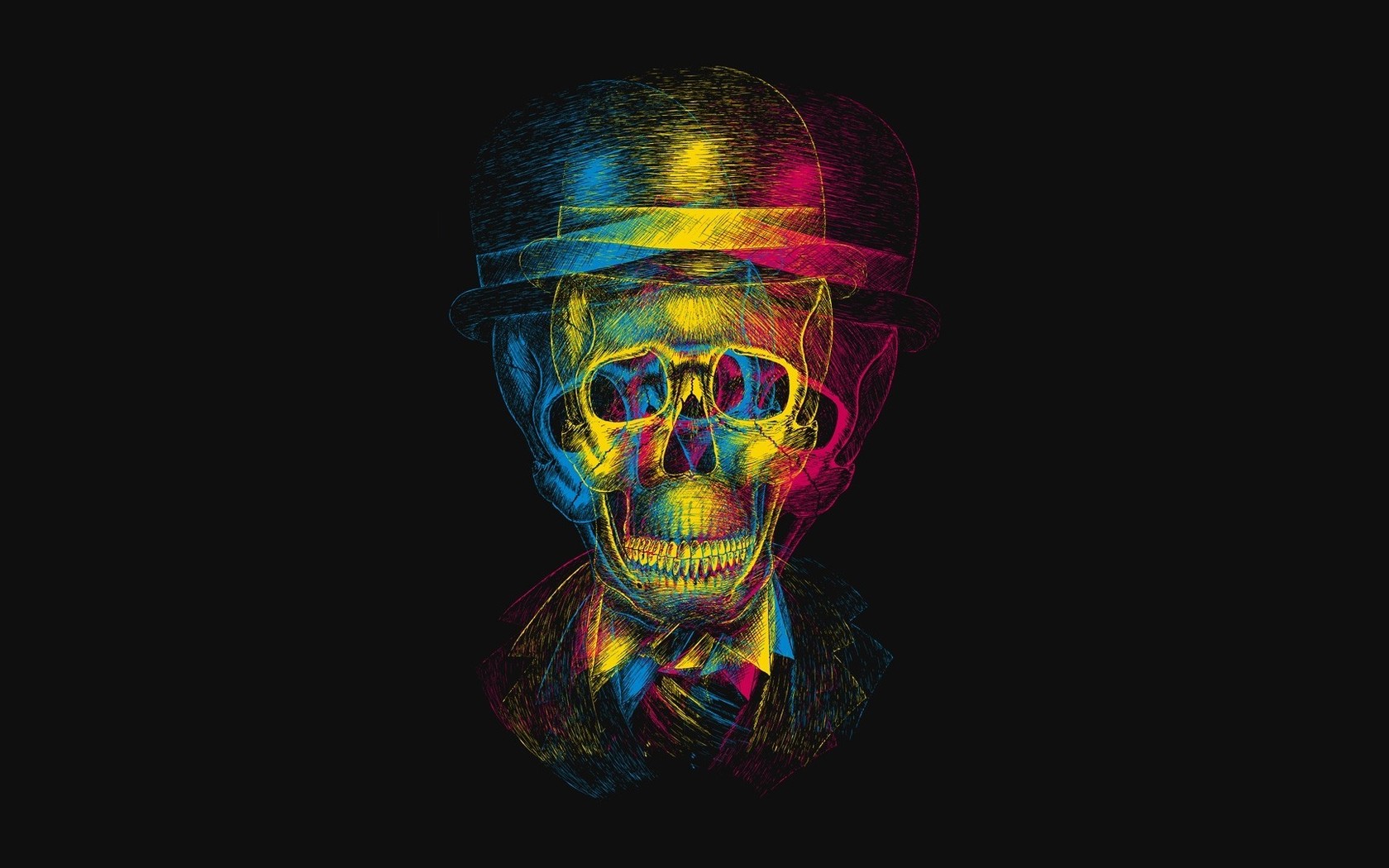 Skull In Hat Wallpaper And Image Pictures Photos
