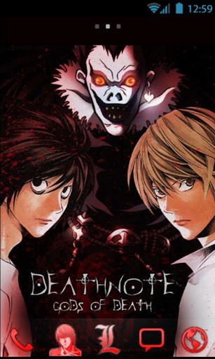 Personalize Your Phone And Tablets With Best Death Note Anime Theme