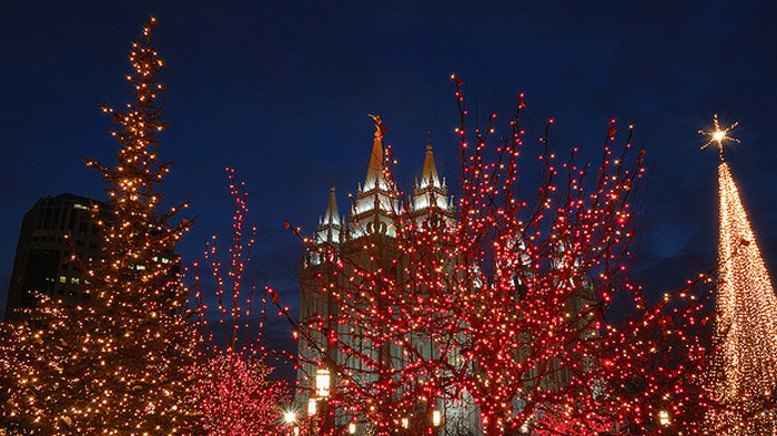 Temple Square Christmas Lights HD Walls Find Wallpaper