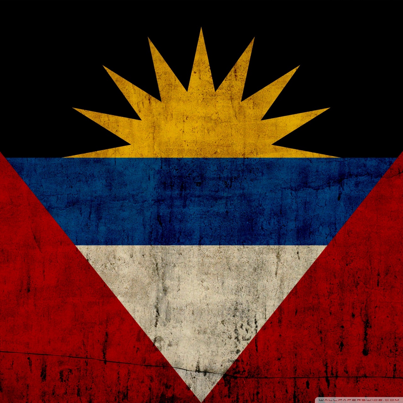 Antigua And Barbuda Flag Wallpaper On