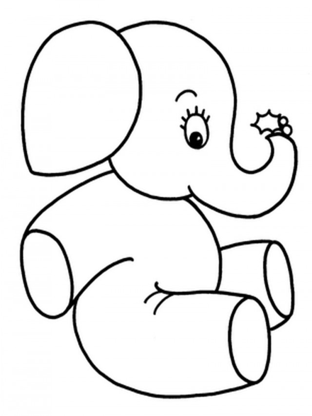 Baby Elephant Cartoon Wallpaper For iPhone Ios