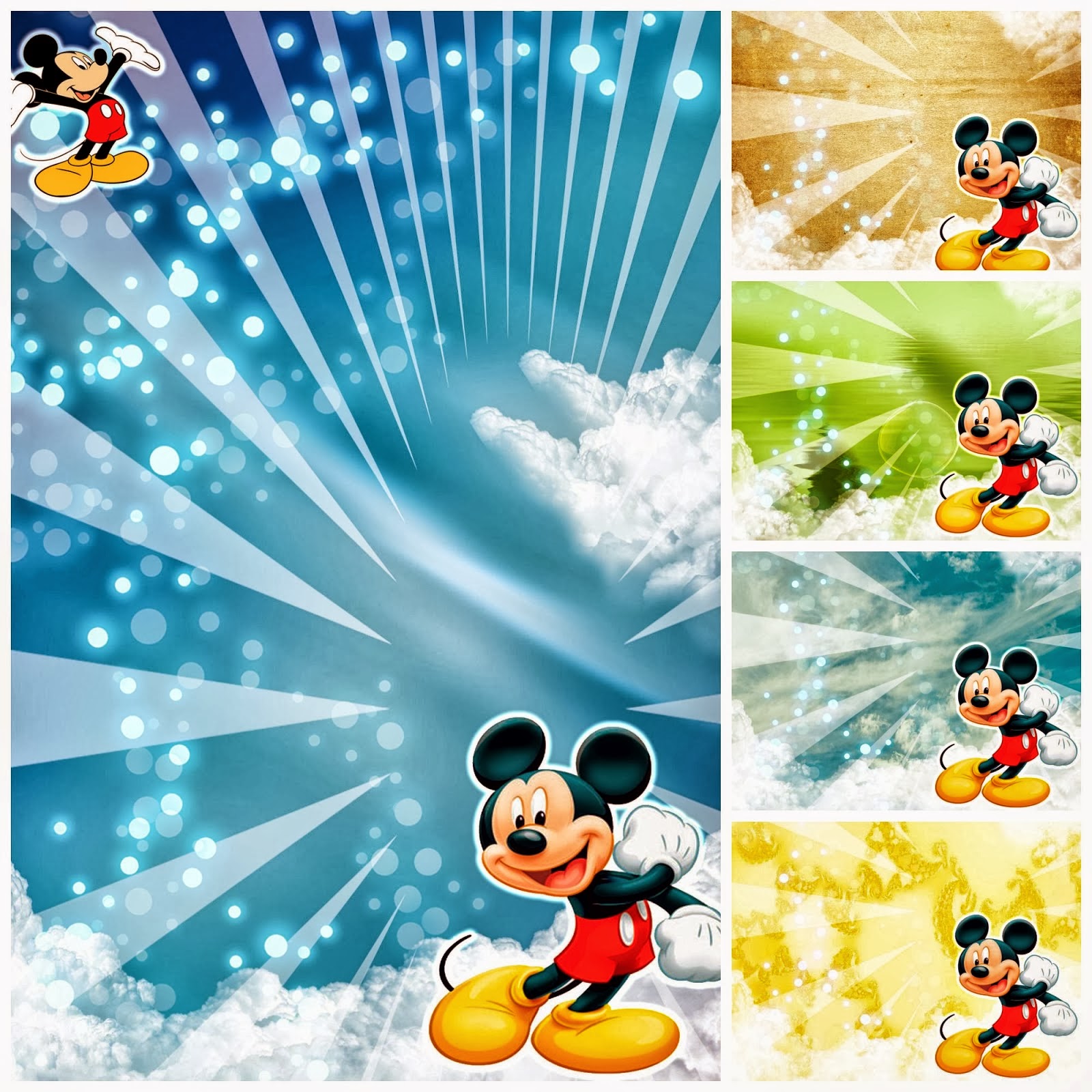 Mickey Mouse Cartoon Wallpaper Background Image Art