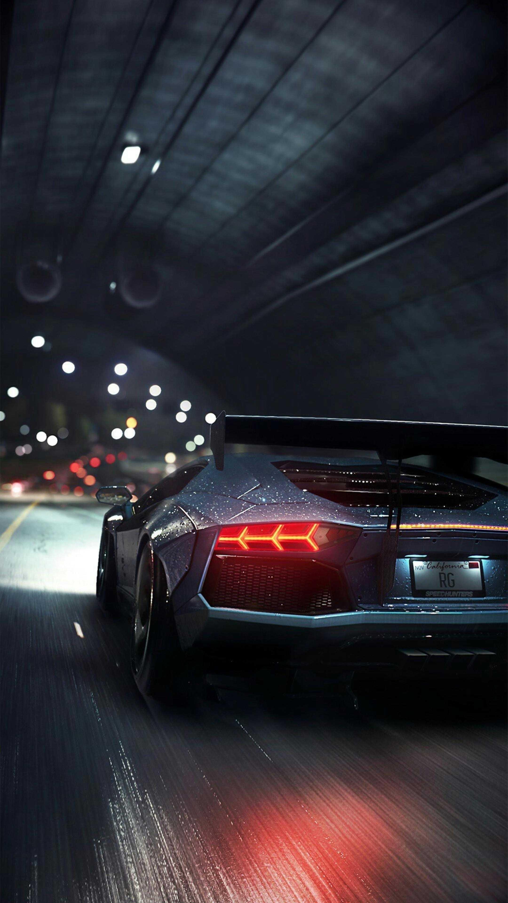Lamborghini Aventador Roadster Wallpaper HD Mobile