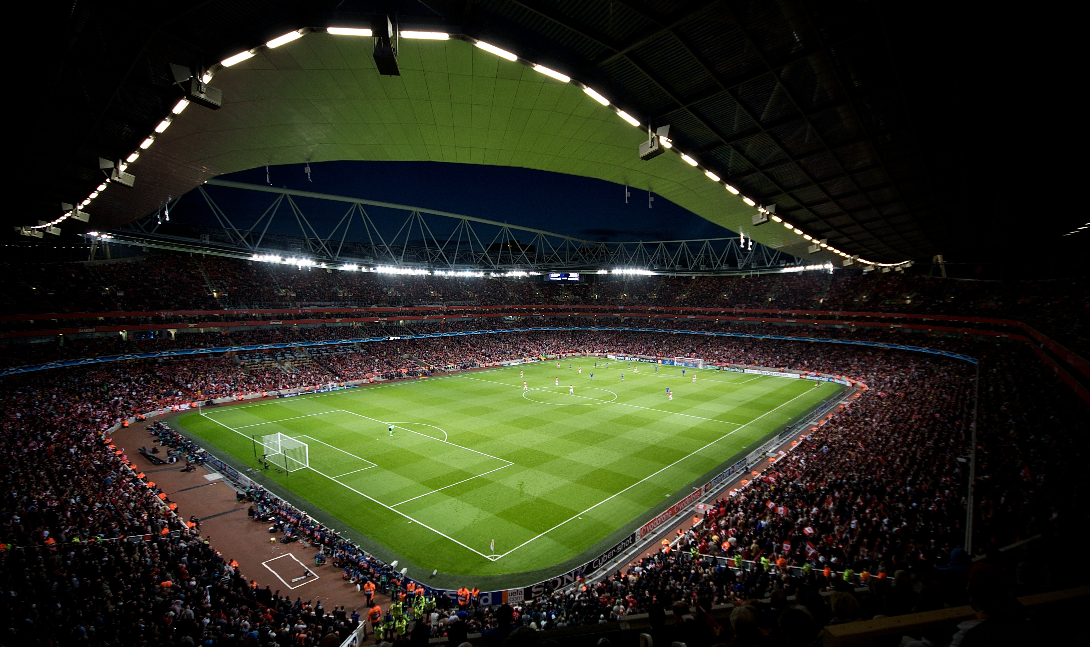 Audience Stadium Champions League Football Photo Wallpaper