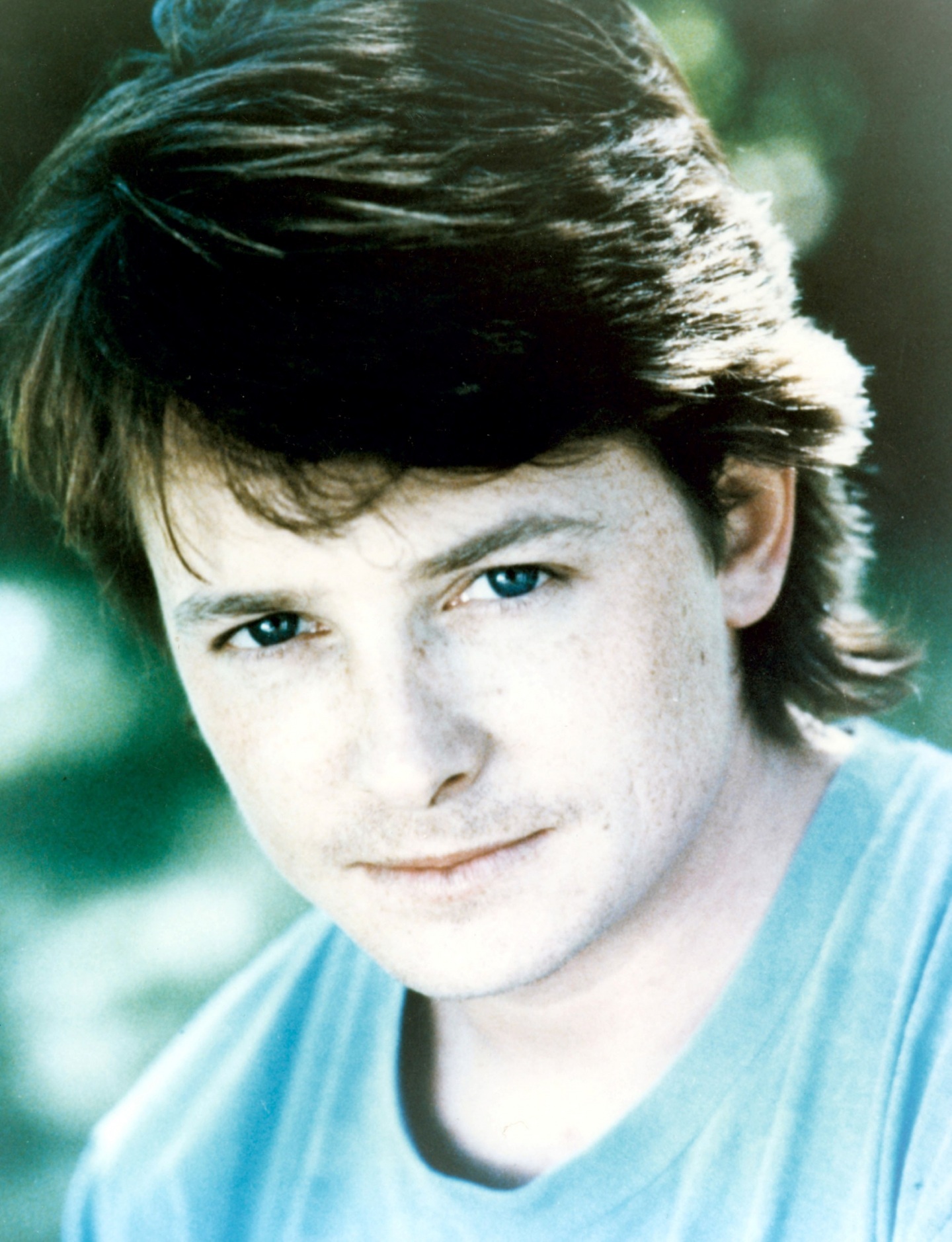 jovem Michael J Fox Papel de paredes Hd Michael J Fox foto