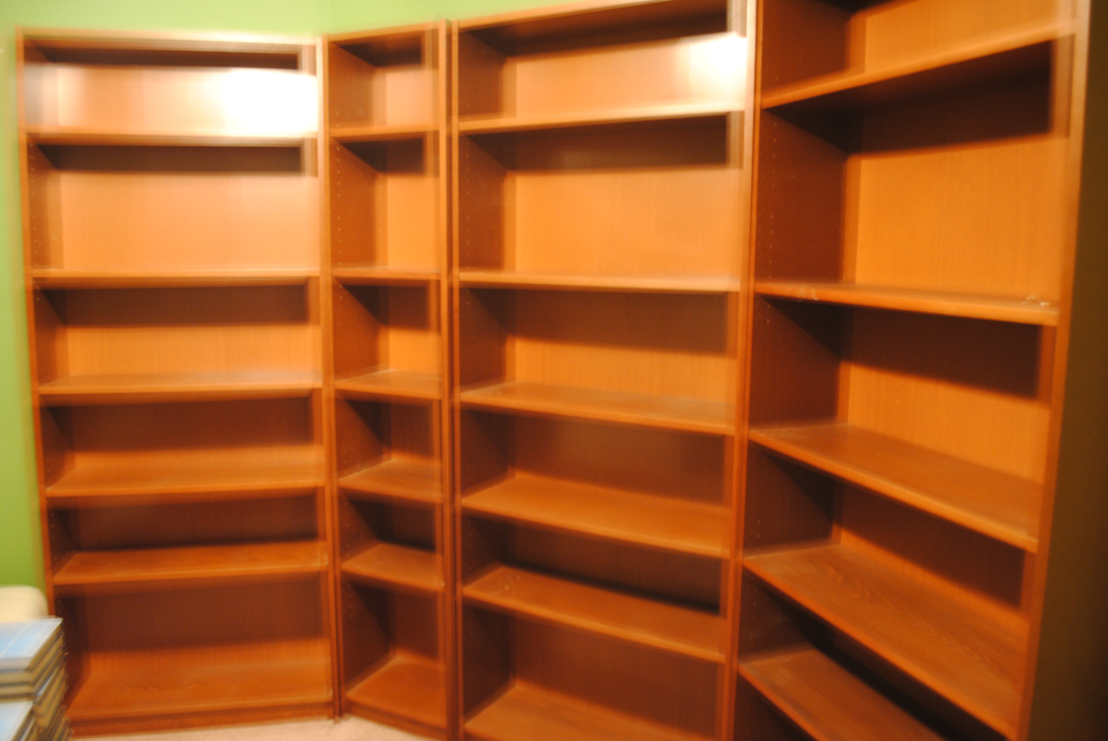 Empty Bookshelves The Short Bookshelf On
