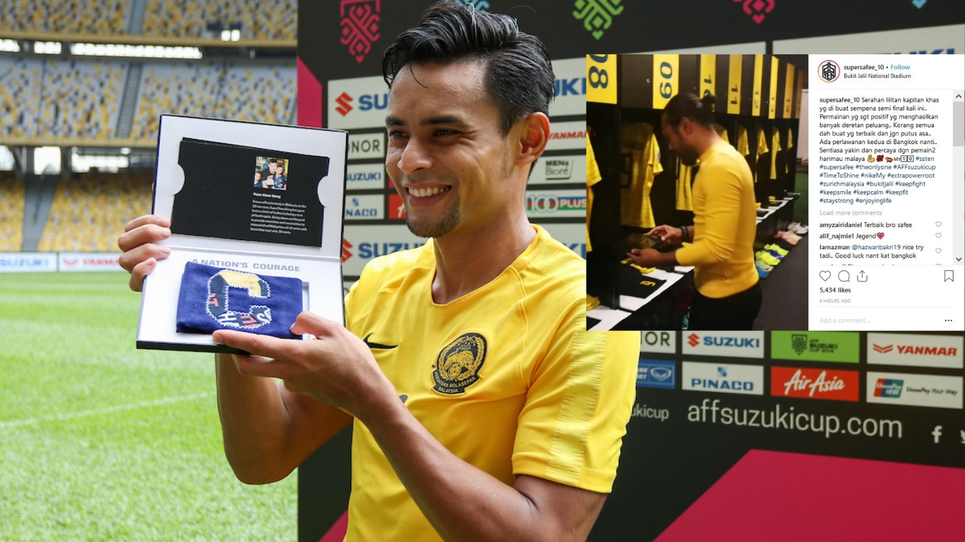 Aff Suzuki Cup Malaysia Legend Safee Sali Gives Zaquan Adha