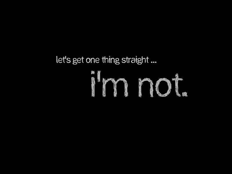 Text Humor Gay Black Background Wallpaper
