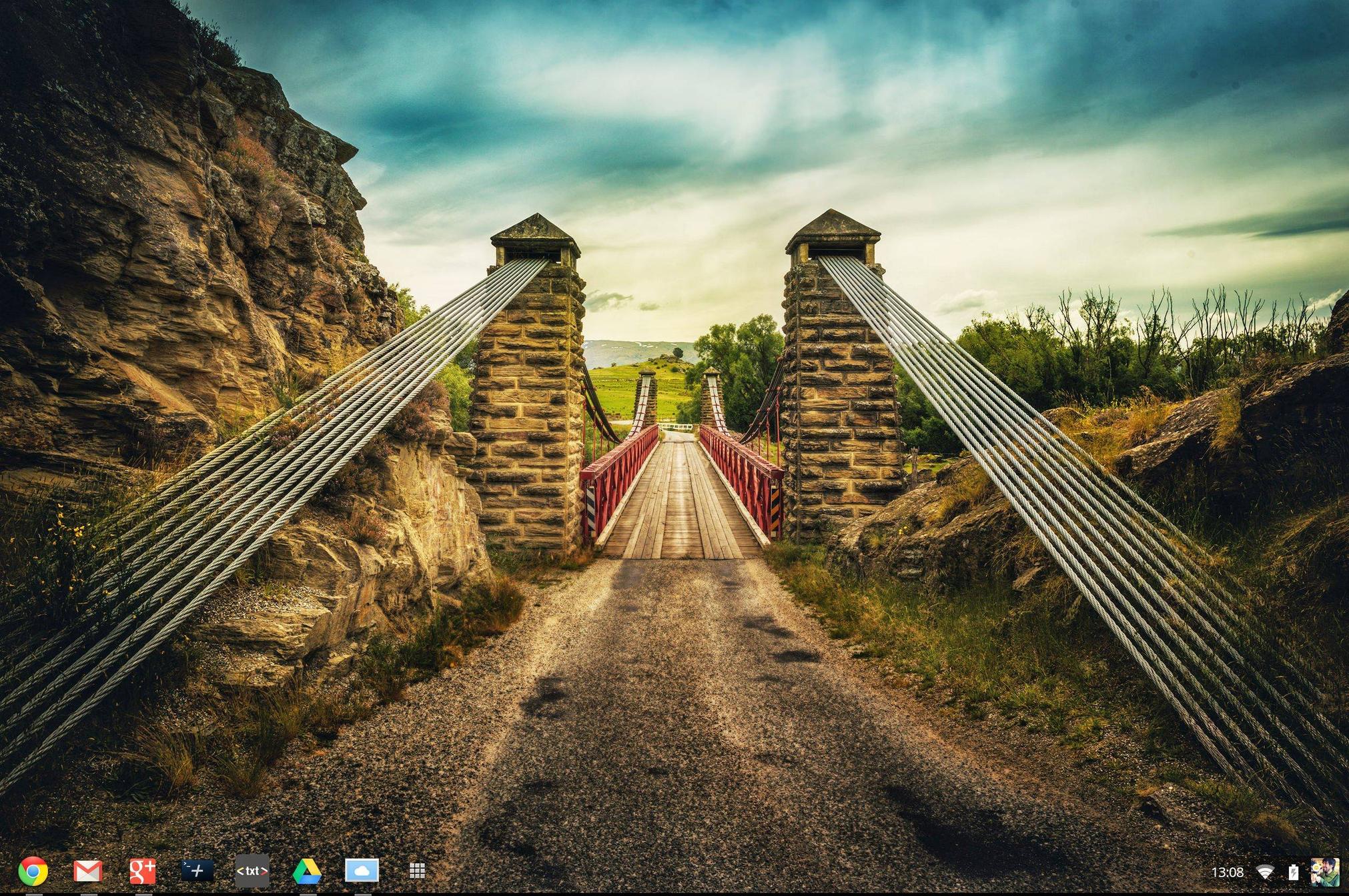 Displaying Image For Chromebook Wallpaper