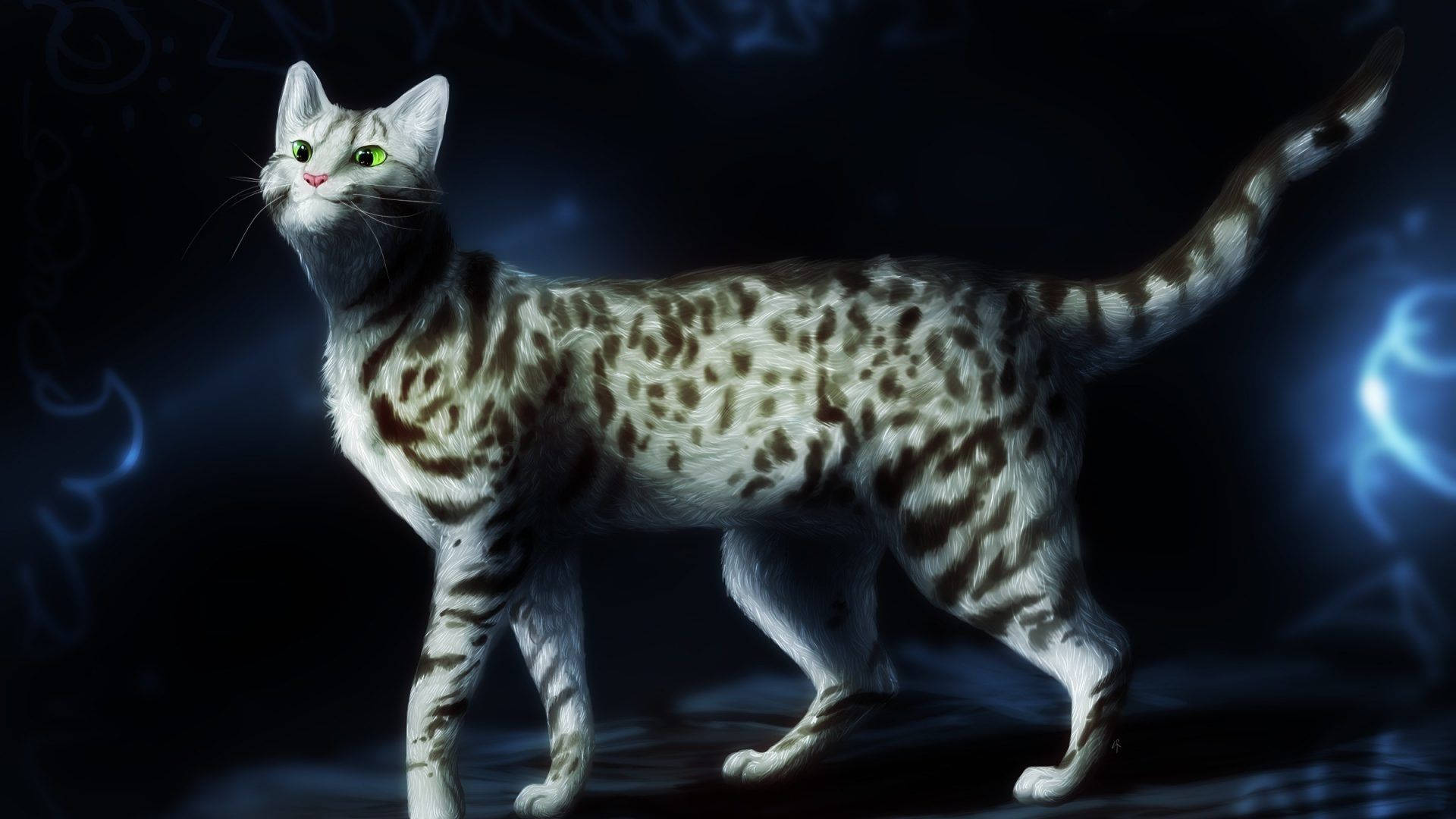 Cat Art Wallpaper