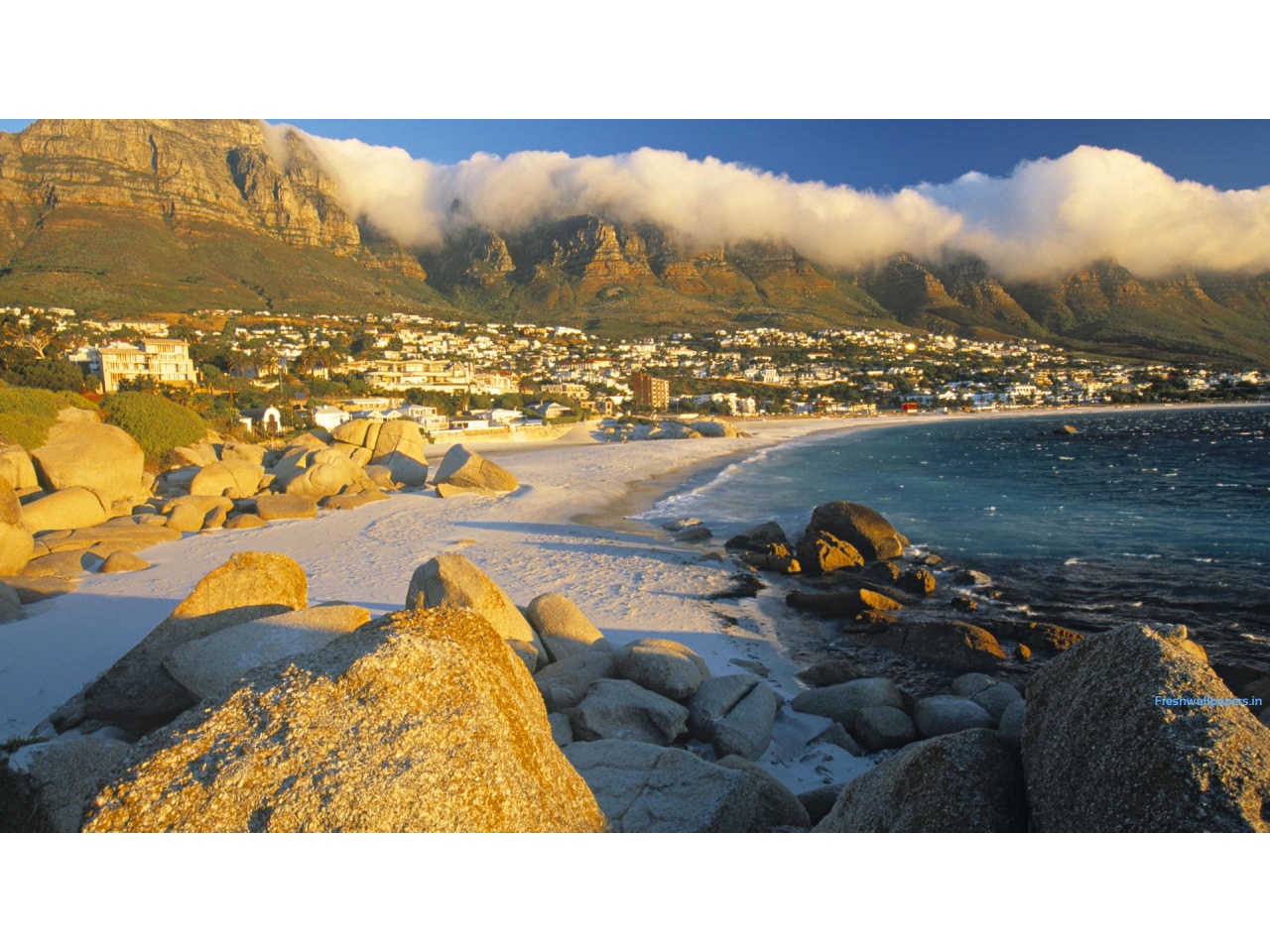 Clifton Bay And Beach Cape Town South Africa Wallpaper