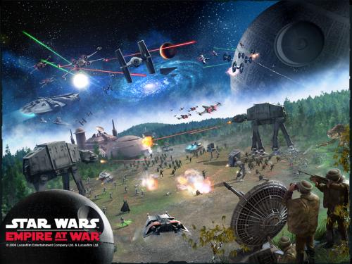 High Definition Star Wars Empire At War Widescreen Wallpaper