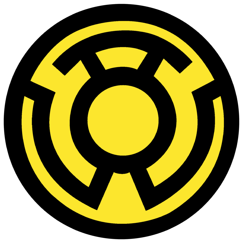 Yellow Lantern Corps Symbol fill by mr droy 1024x1024