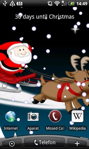 Bigger Christmas Countdown Wallpaper For Android Screenshot