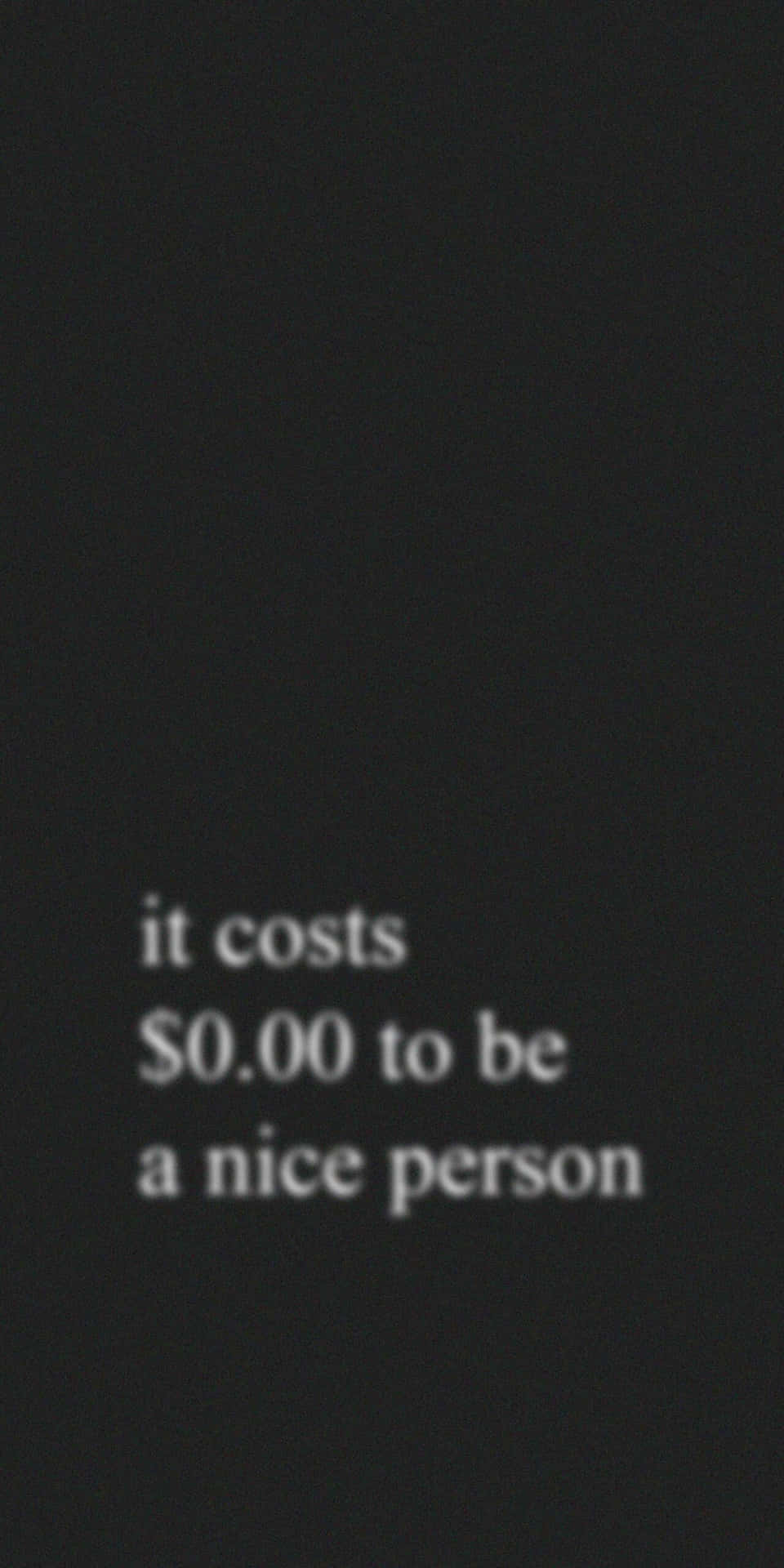 Be Kind Wallpaper