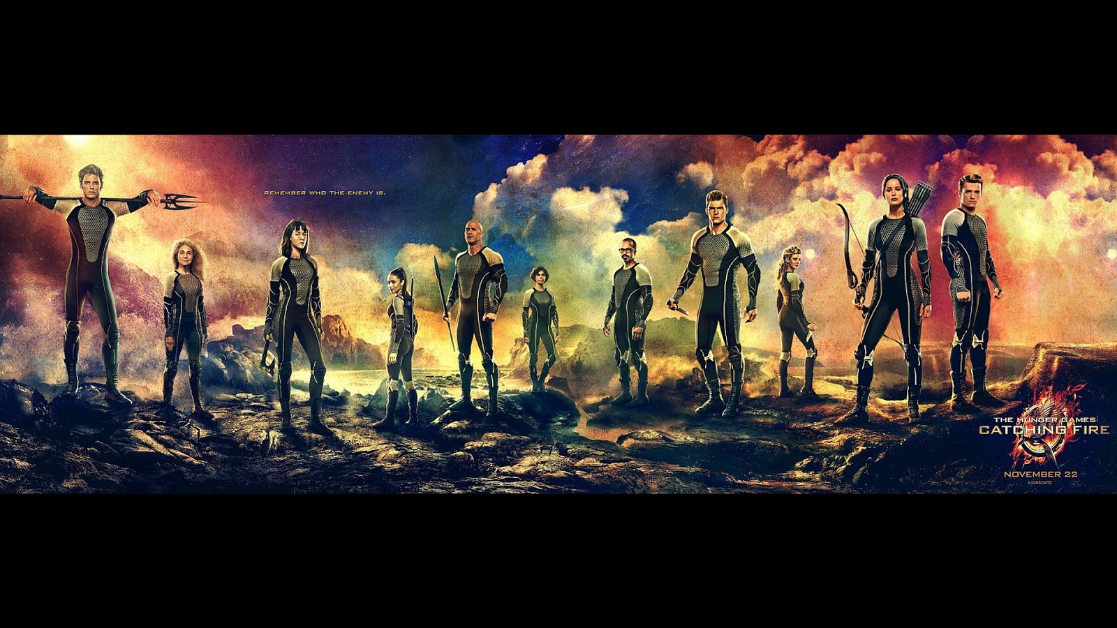 Catching Fire Movie HD Wallpaper Photo Image Picture Background