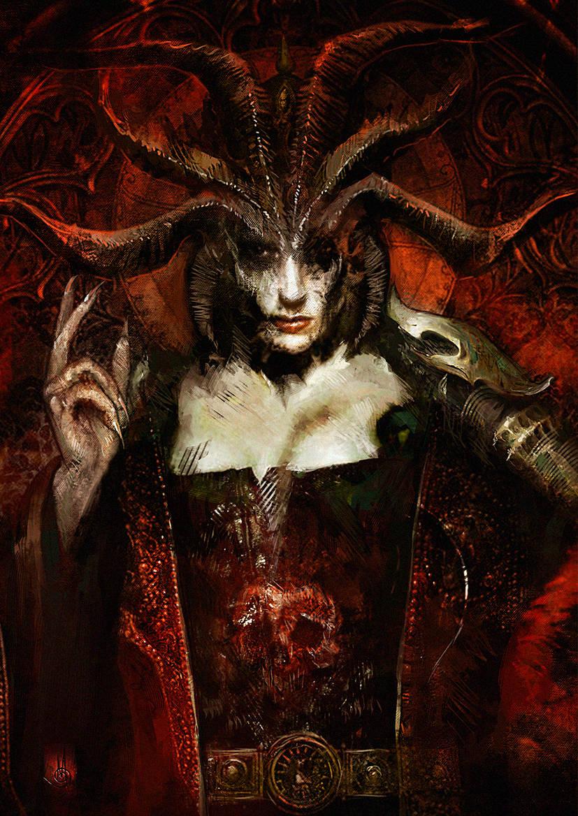 Diablo Red Lilith Wallpaper