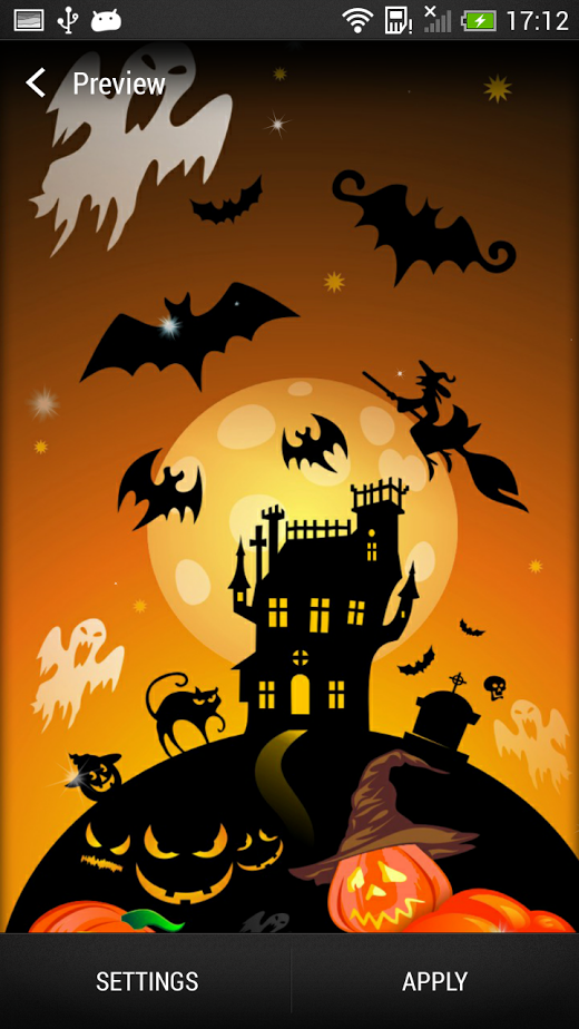 K Rbis 3d Live Wallpaper Urlaub Pumpkins Hallow