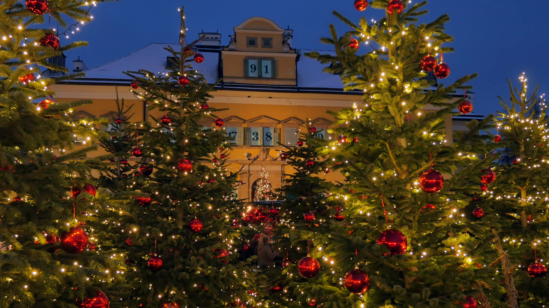 Christmas Market Christkindlmarkt Hellbrunn Palace