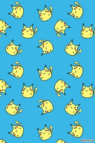 Background Chibi Cute Fondo Imagen Imagenes Pikachu