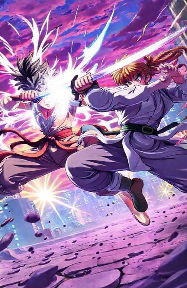 Anime Fighting Wallpaper