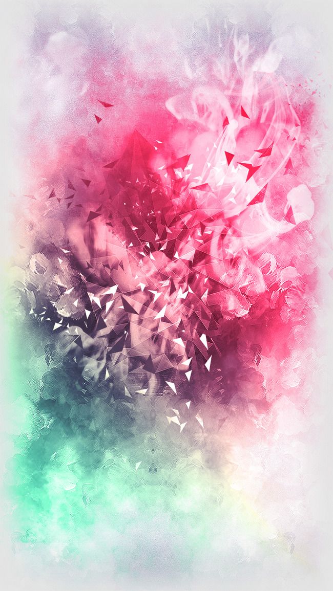 Smoke H5 Background Flower Background Pink Image