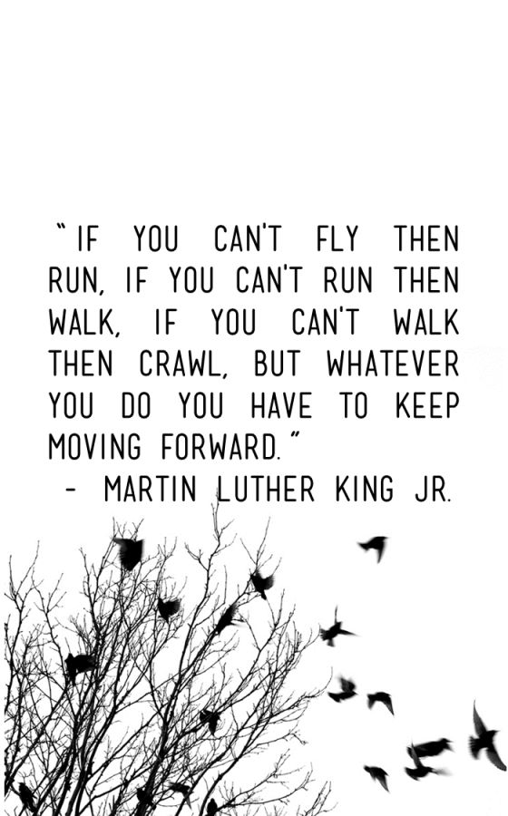 January If You Can T Fly Then Run