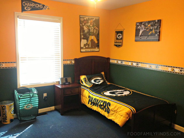 Green Bay Packers Decorated Room Packer Fan S Bedroom