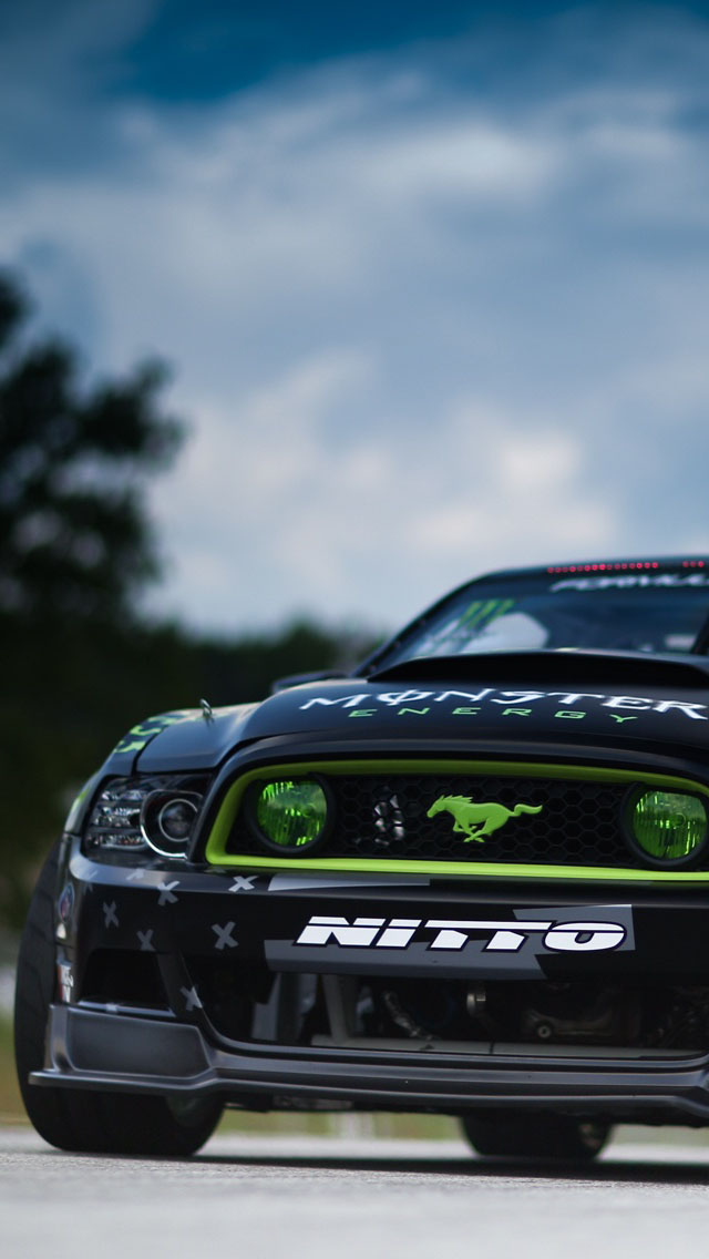 Ford Mustang Rtr X Vaughn Gittin Jr Wallpaper Iphone