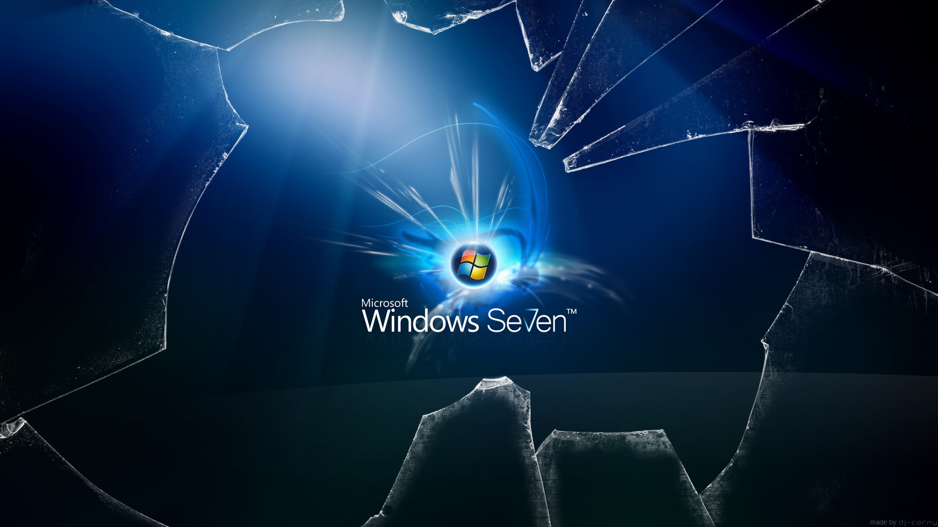 cracked screen background windows 8