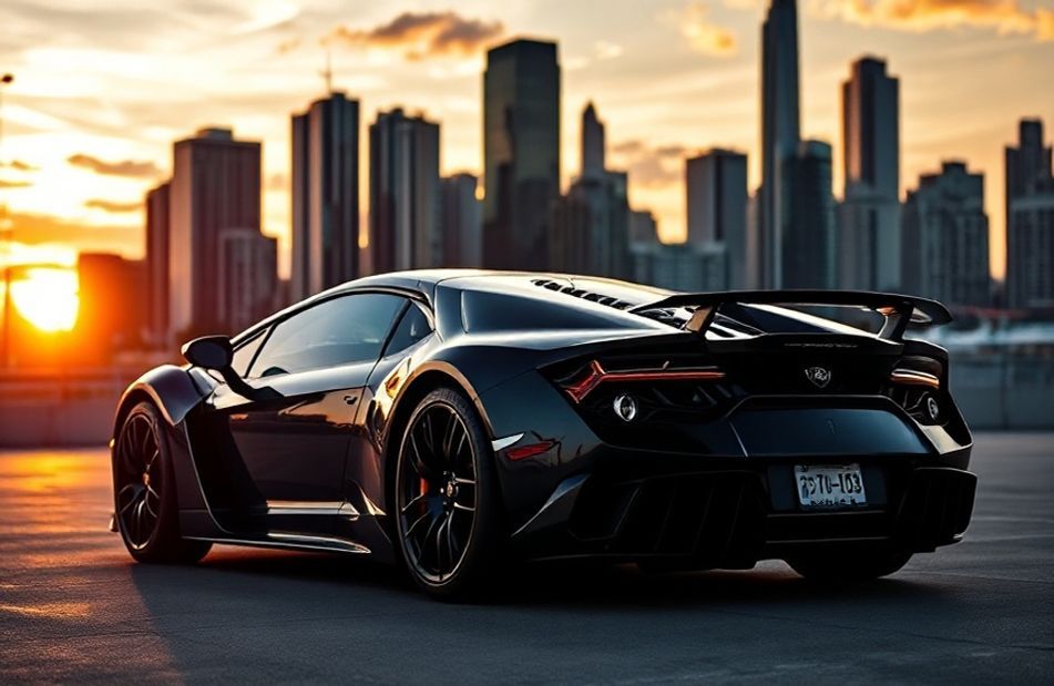 Black Lamborghini Wallpaper