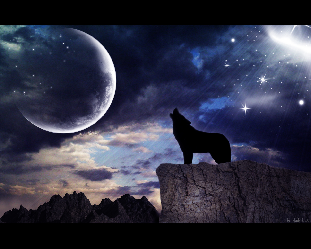 View Pictures Wolf Howling Full Moon Pictures