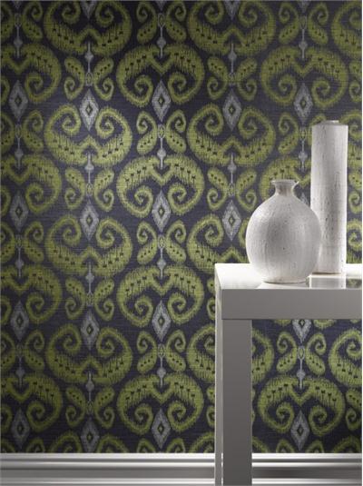 Phillip Jeffries Ikat wallpaper Eclectic Items For The Home Pinte