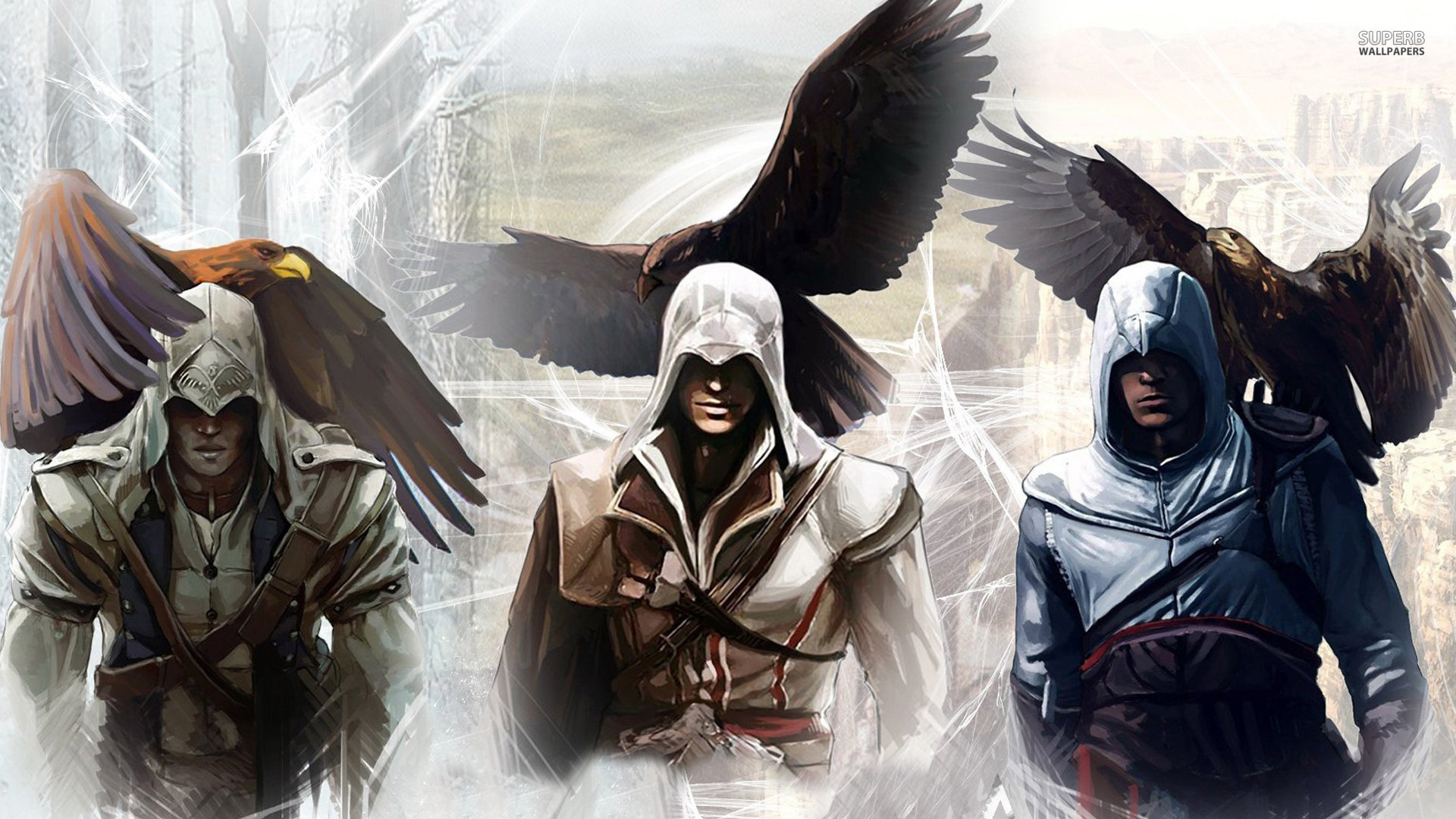 Assassin's Creed Brotherhood - Ezio Ultra HD Desktop Background