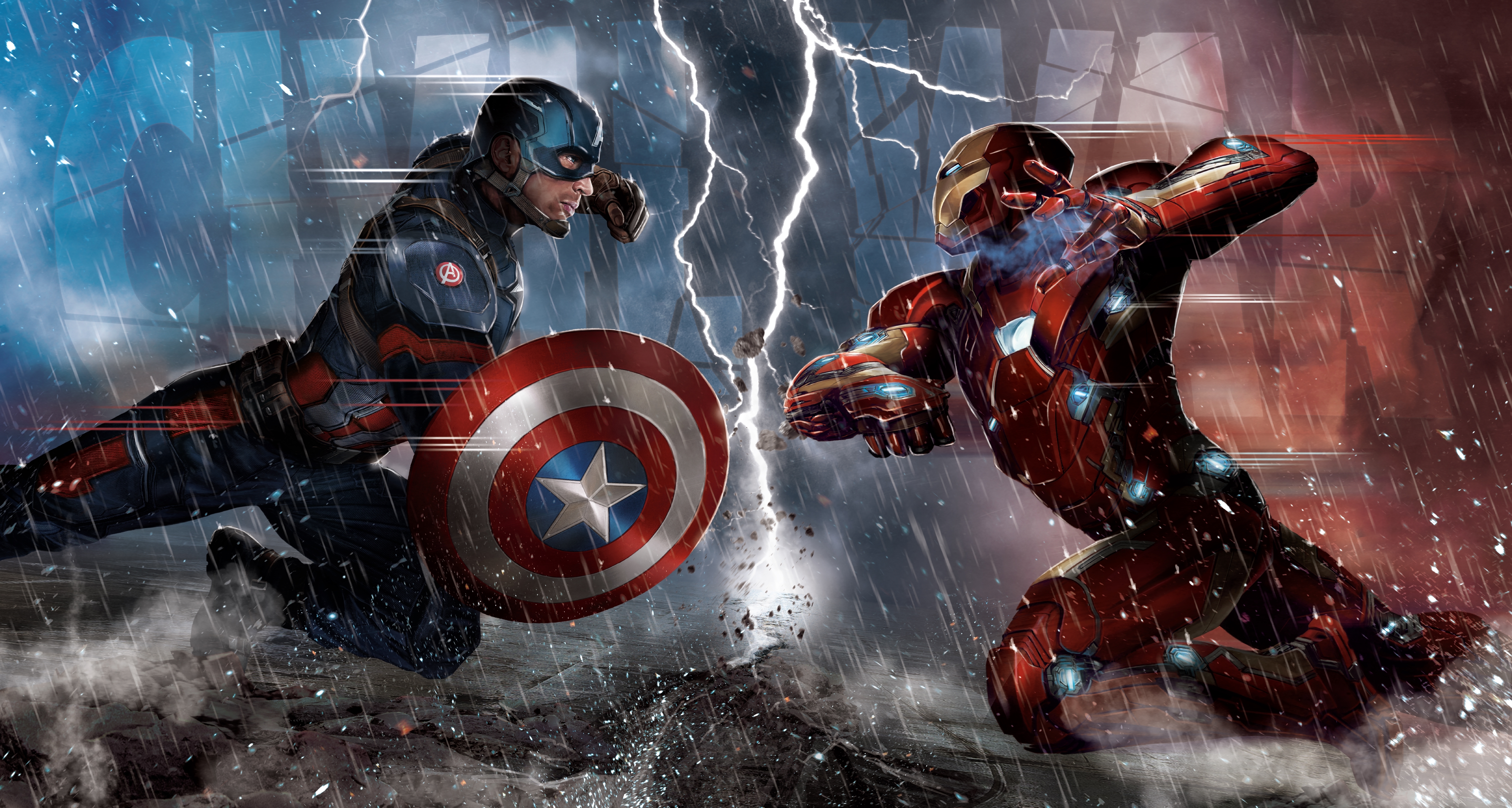 Captain America Civil War HD Wallpaper Background Image