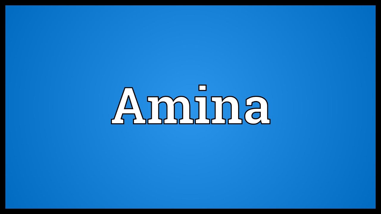 Amina Meaning Graphic Design HD Wallpaper Background