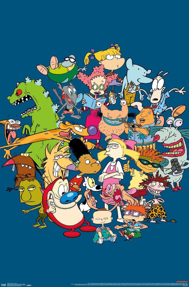 Nickelodeon Group Cartoon Wallpaper iPhone