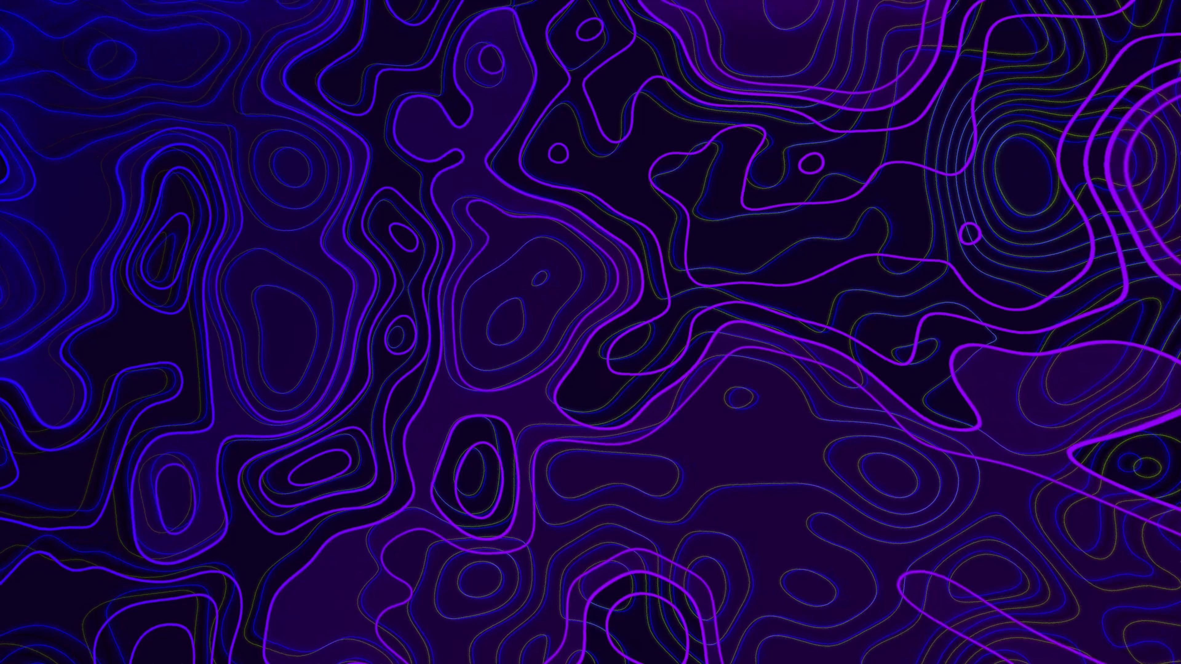 Abstract Topographic Map Live Wallpaper