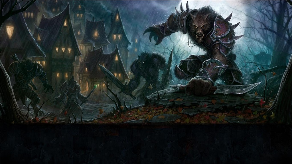 Scary Werewolf Wallpaper For Desktop