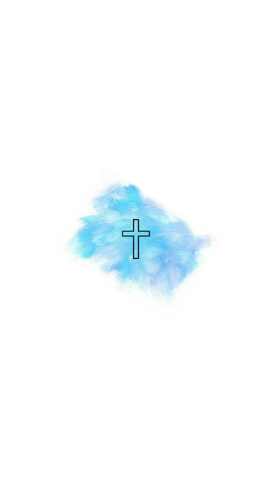 This Adorable Cute Girly Cross Is A Symbol Of Faith Wallpaper