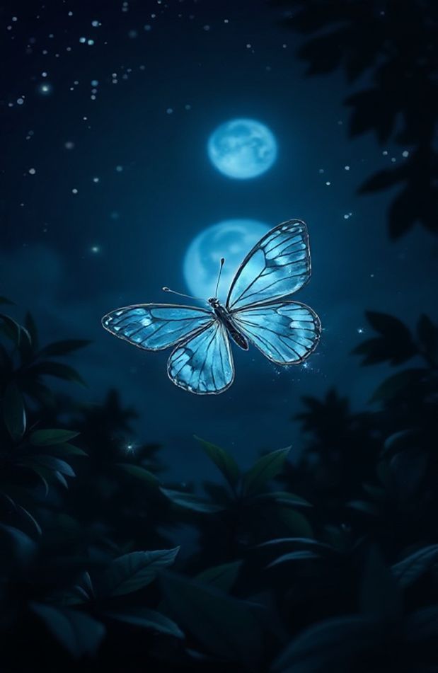 Night Butterfly Wallpaper