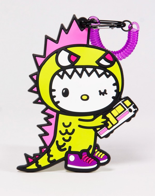 tokidoki x Sanrio Characters Luggage Tag   Hello Kitty Kaiju 600x761