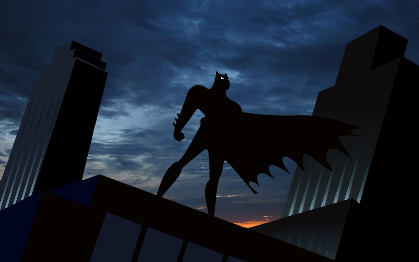 batman animated 1680x1050