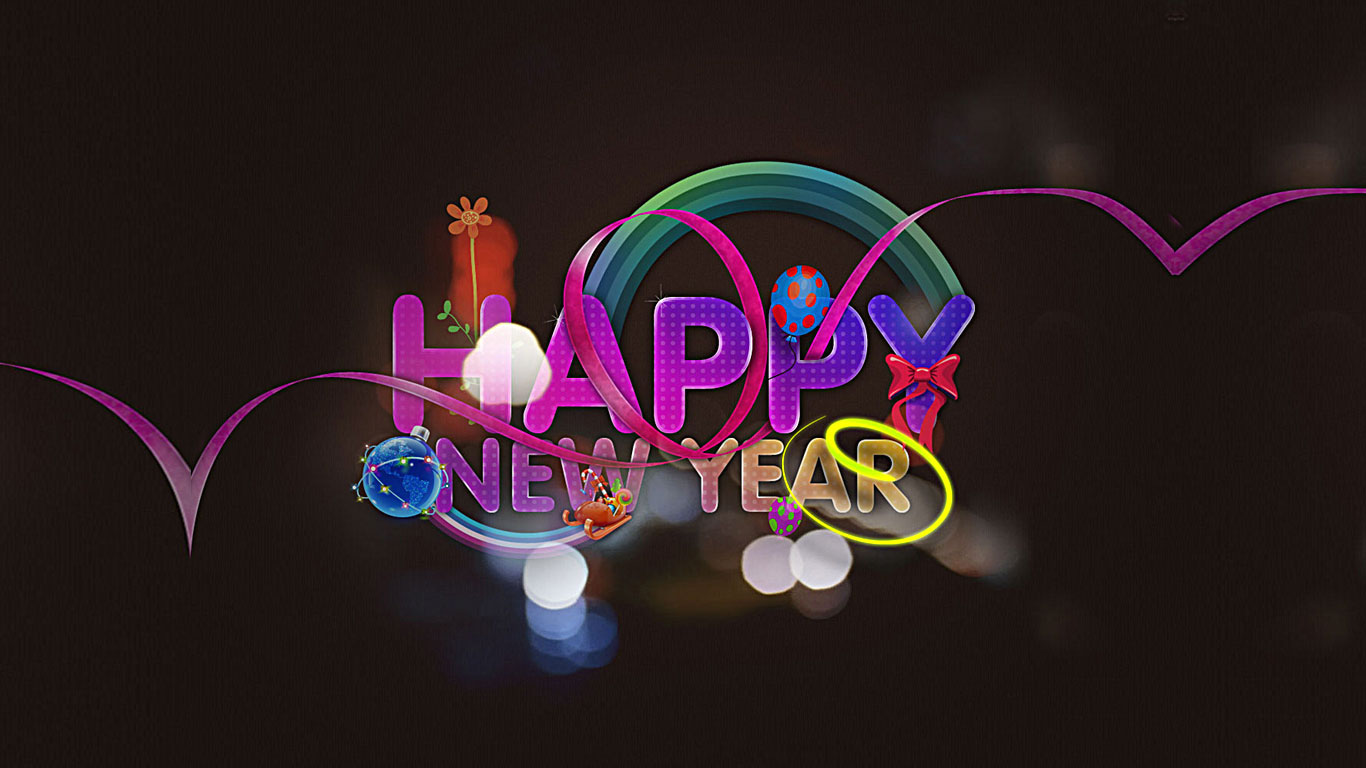 Happy New Year Gif Image Wallpaper Sms