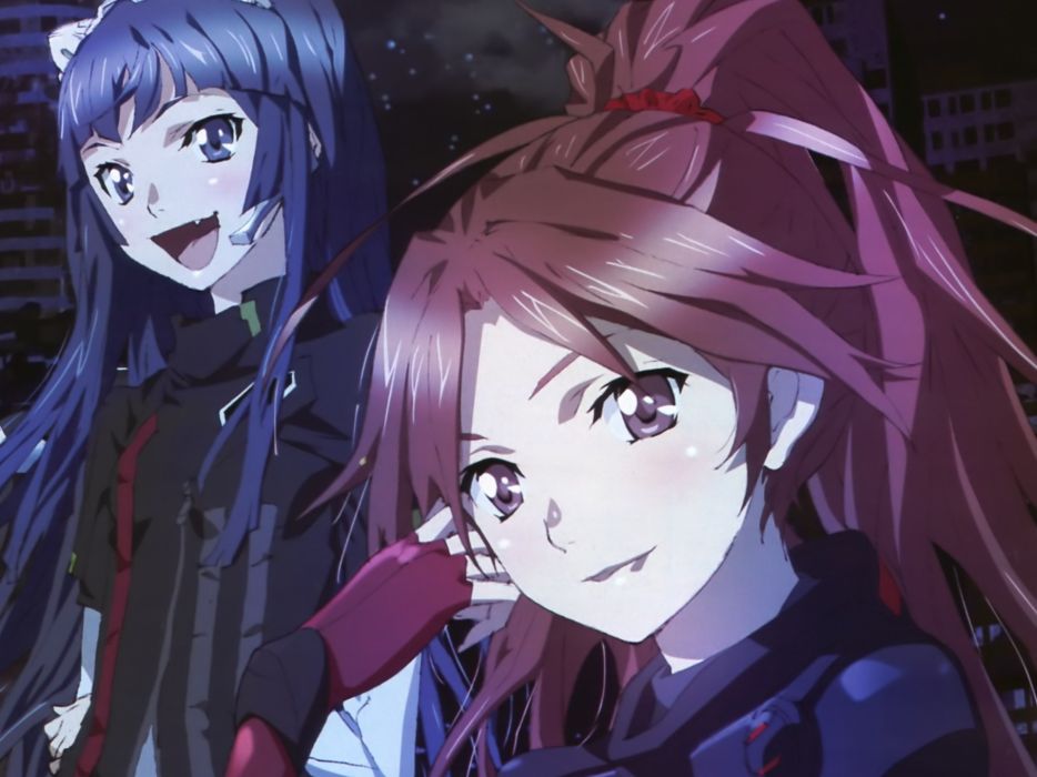 Animal Ears Tsugumi Guilty Crown Shinomiya Ayase Wallpaper