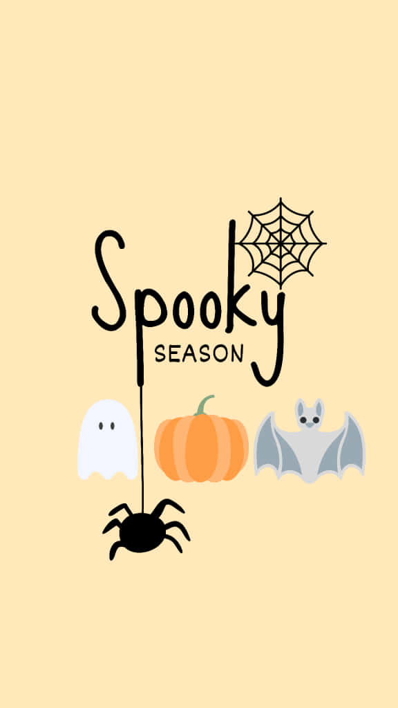 Cute Halloween Background For iPhone Wallpaper