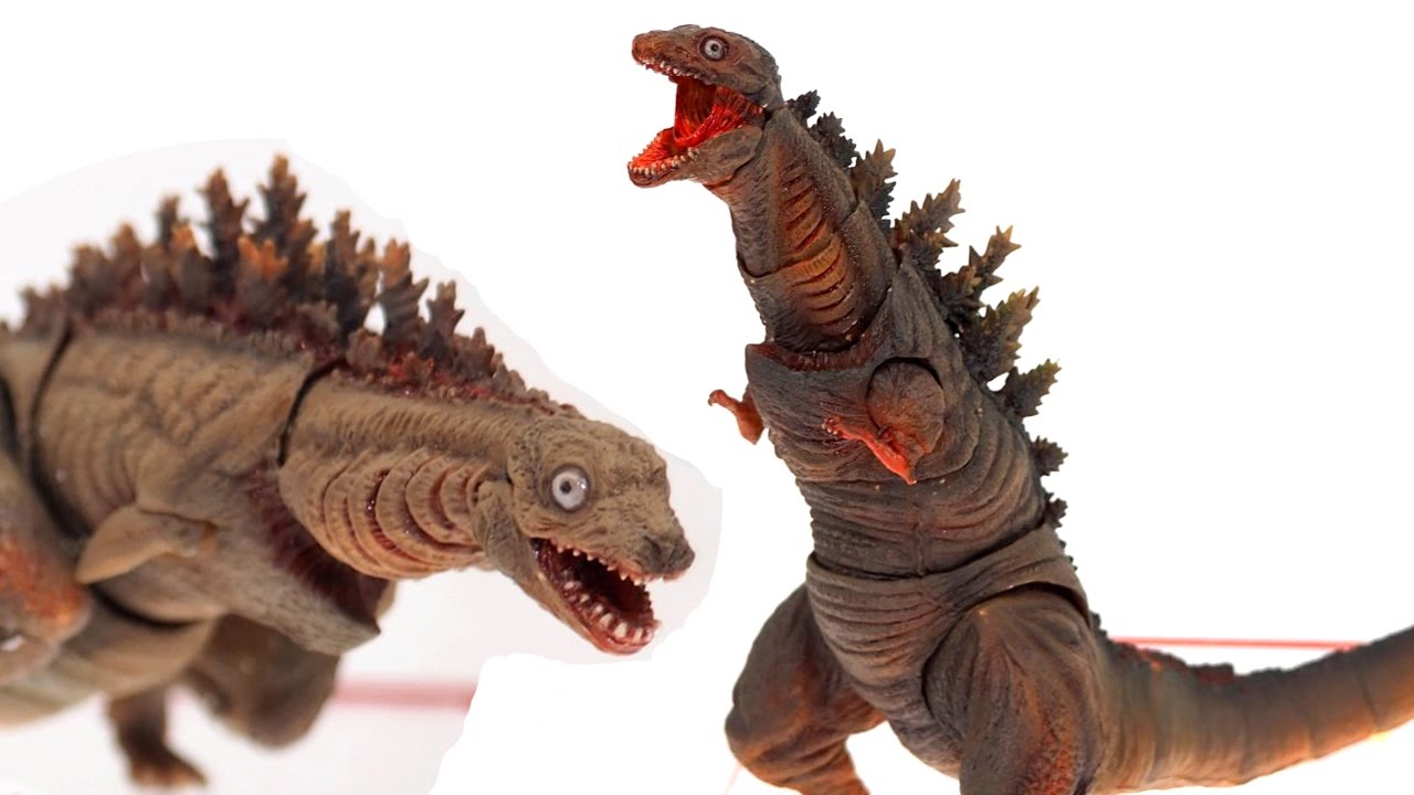 Shin Godzilla SH MonsterArts Form 2 and Form 3 Photos