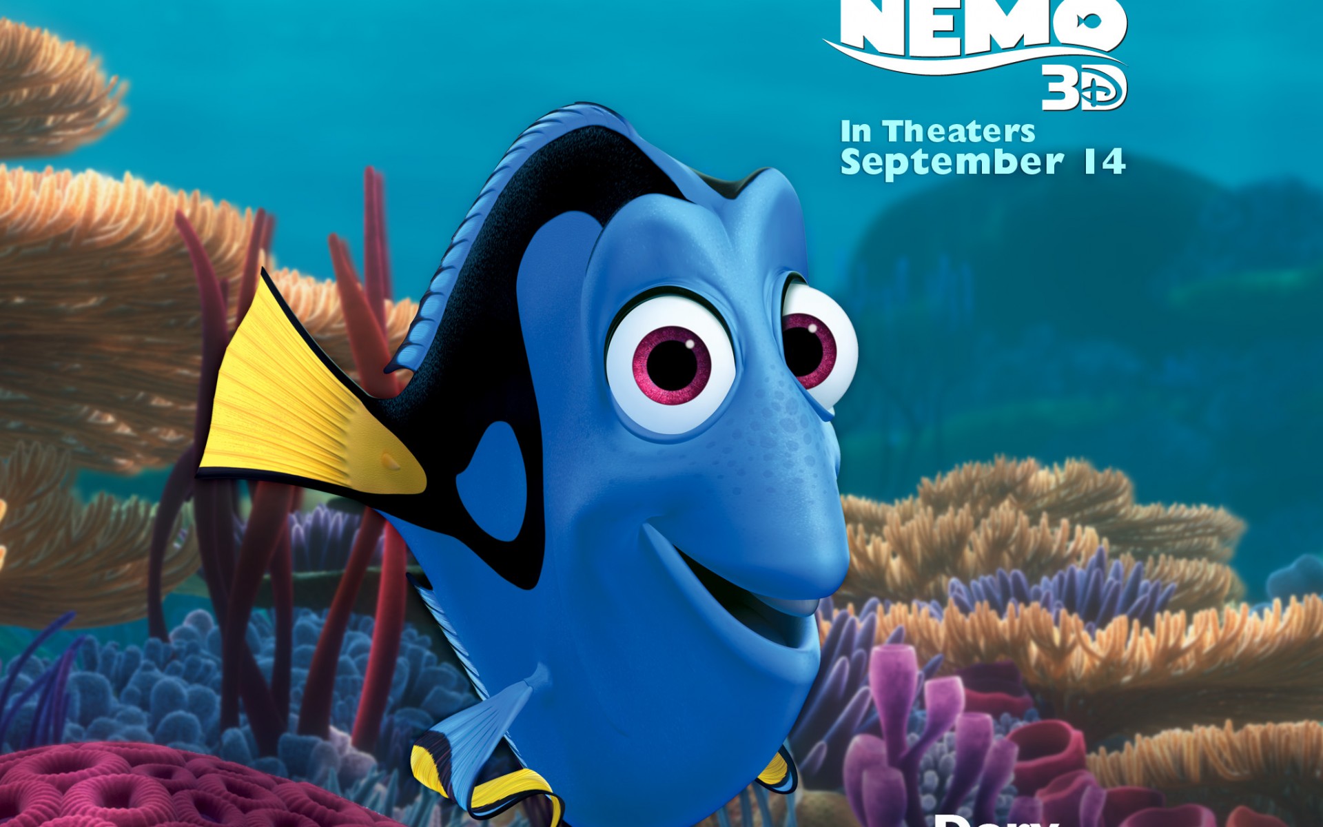 Finding Nemo Dory Wallpaper Full HD