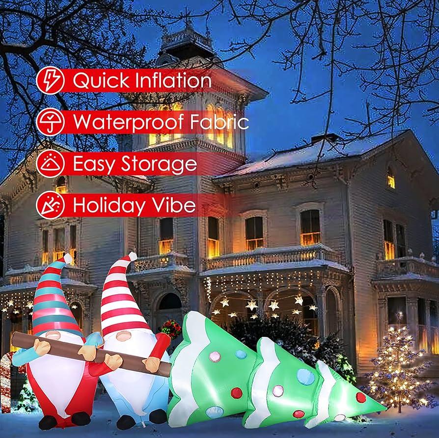Amazon Luxenhome Christmas Inflatables Outdoor Decorations